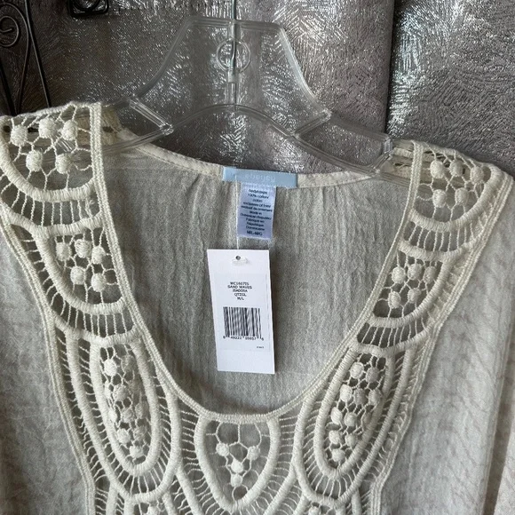 NWT EBERJEY Isadora Beautiful beach cover-up. - Picture 5 of 11